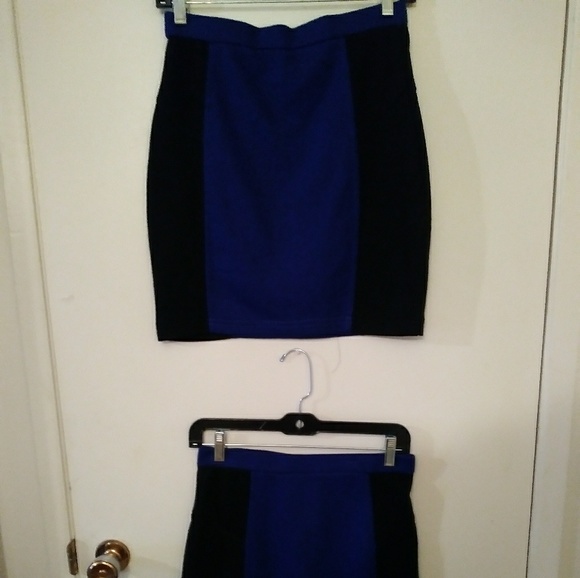 2 Blue & Blk Love Culture Skirts. - Picture 3 of 3
